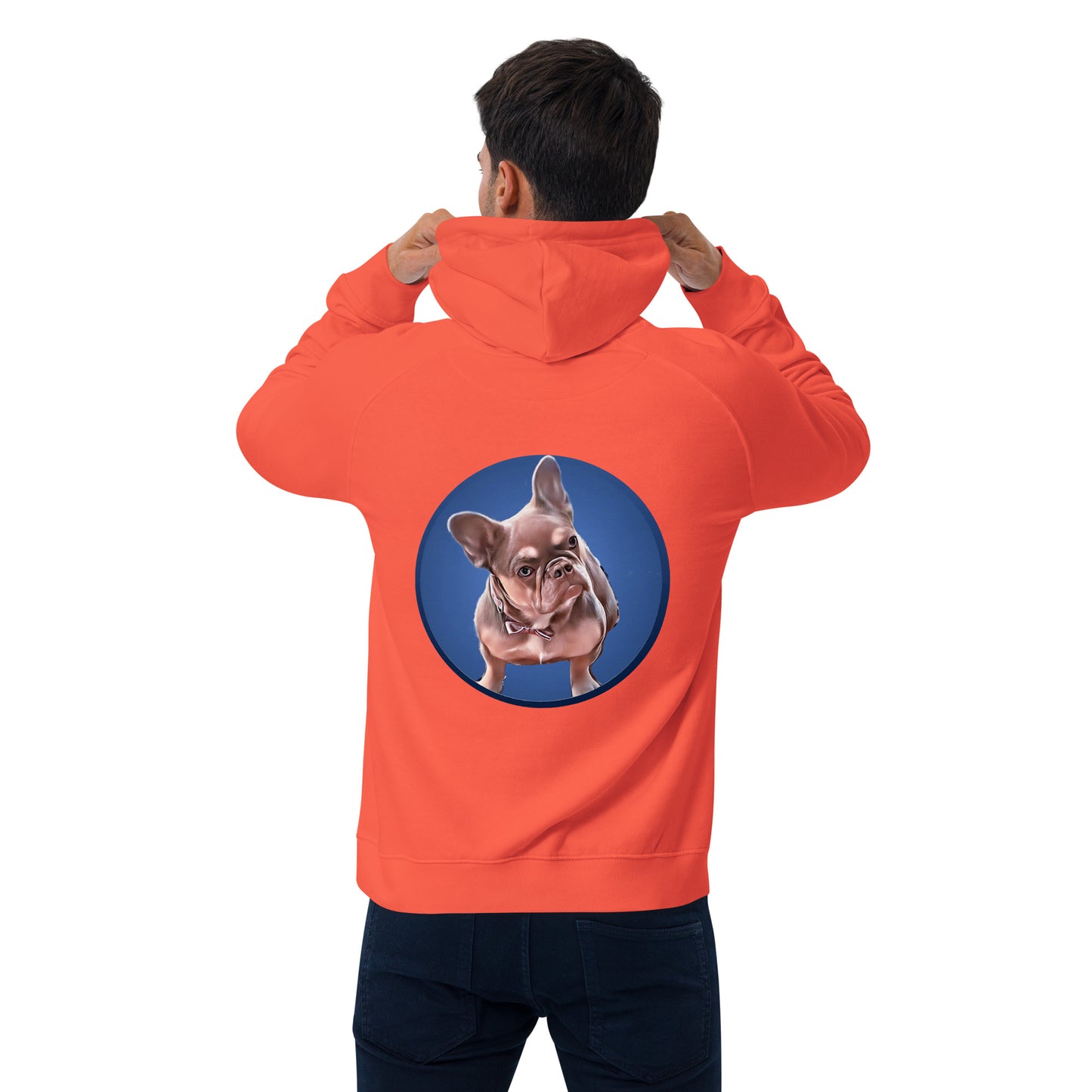 Unisex eco raglan hoodie