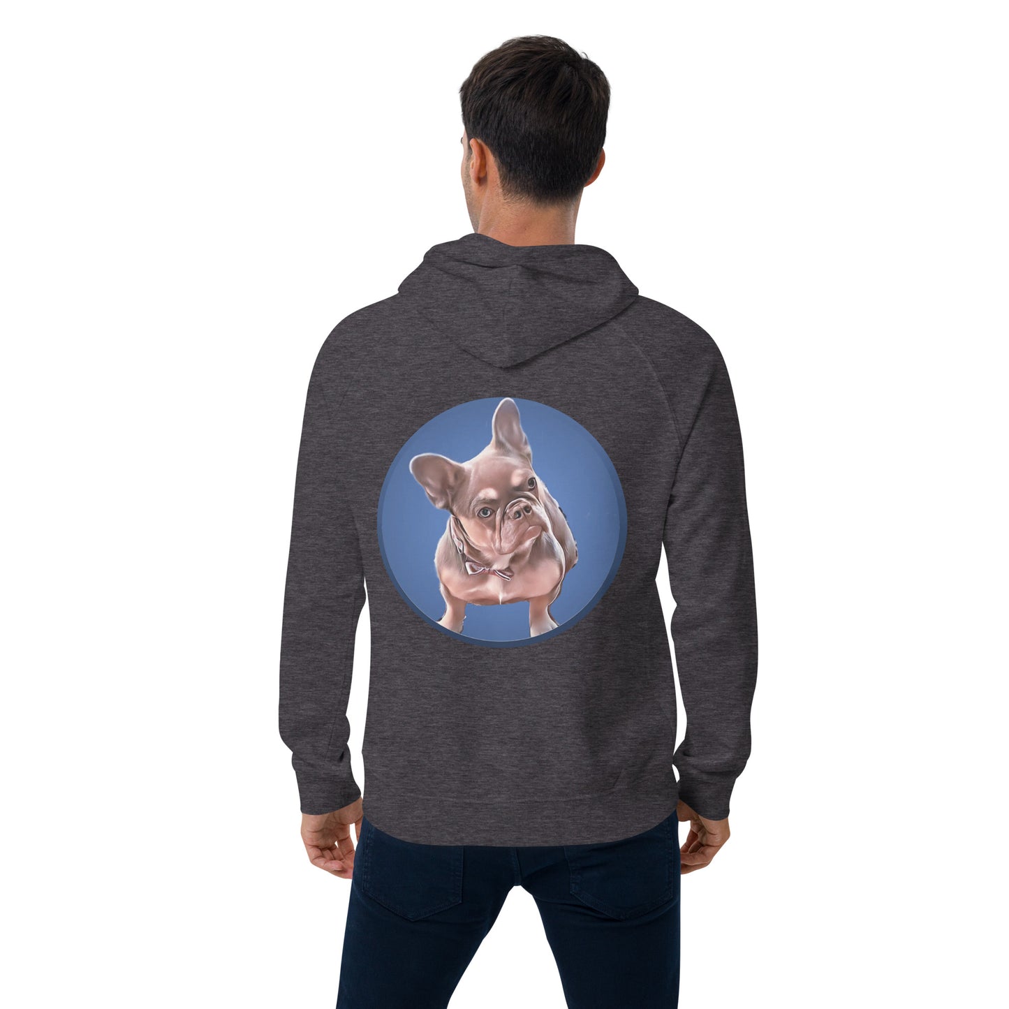 Unisex eco raglan hoodie