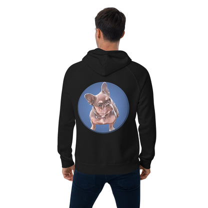 Unisex eco raglan hoodie